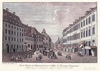 Molkenmarkt, about 1785