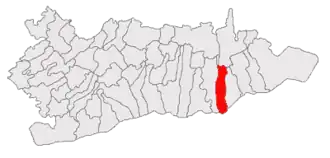 Location in Călărași County