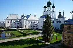 The courtyard in the kremlin