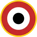 Historical roundel of the Air Force of Upper Volta (1964-1984; variant)