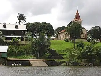Roura as seen from the Oyak River