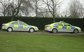 Royal Military Police Ford Mondeos, 2010