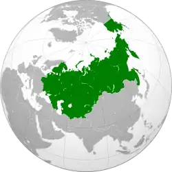 Russian Empire at its peak in 1866