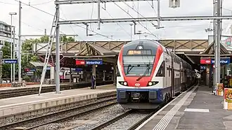 An S12 train at Winterthur.