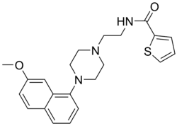 Skeletal formula of S-14671
