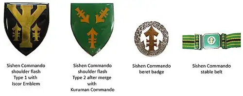 SADF era Sishen Commando insignia
