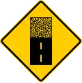 P-7-6 Pavement ends