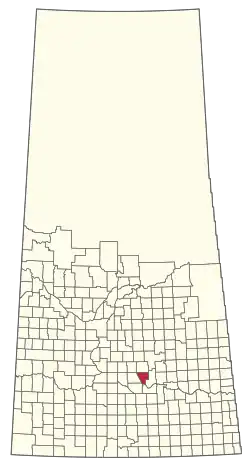 Location of the RM of McKillop No. 220 in Saskatchewan