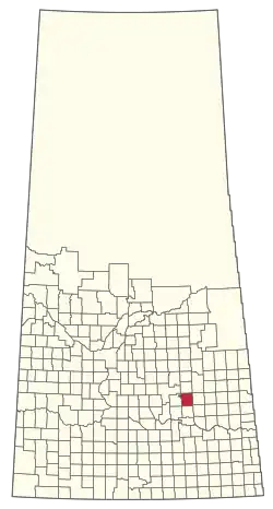 Location of the RM of Kellross No. 247 in Saskatchewan