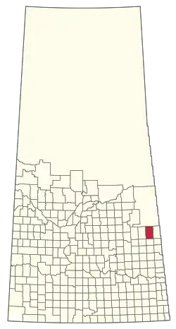 Location of the RM of Clayton No. 333 in Saskatchewan