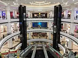 The interior of Sahara Center, one of the biggest malls in Sharjah