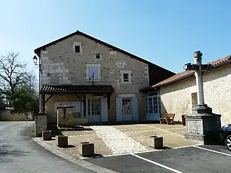 The town hall in Saint-Pancrace