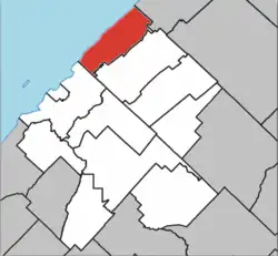 Location within Les Basques RCM