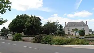 The centre of the village