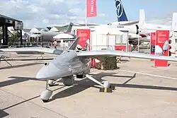 The Italian-designed and produced drone UAV Falco are licensed production at the PAC