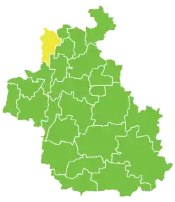 Location in Idlib Governorate