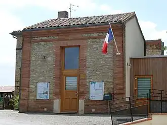 The town hall in La Salvetat-Lauragais