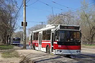 ZiU-682 trolleybus