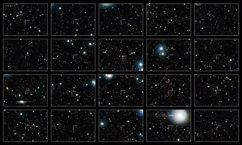 Sample of non-star-forming galaxies from the COSMOS survey.[6]
