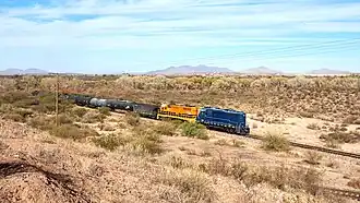 Freight near St. David, November 2020