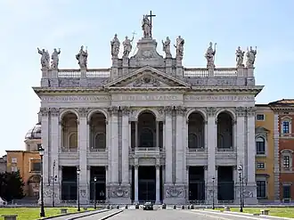 The Archbasilica of Saint John Lateran in 2021