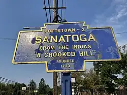 Keystone Marker for Sanatoga
