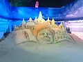 Sand art by Sudarsana Pattnaik on Yuvakriti