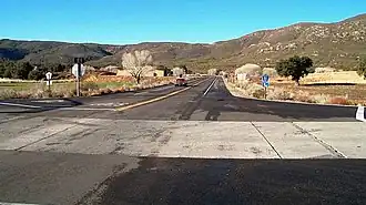 Buckman Springs Road and Old Highway 80