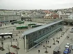 The bus station, known as Ruten (The Route)