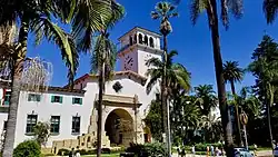Santa Barbara County Courthouse in Santa Barbara, California (1926)