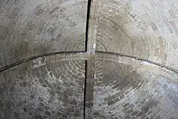 Ceiling of the octagonal chamber above the crossing