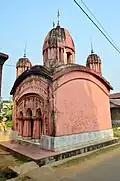 Pancha-ratna Santinath Shiva temple at Ilambazar