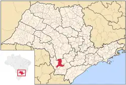 Location in São Paulo state