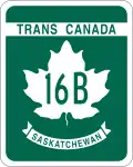 Highway 16B marker