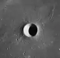 Lunar Orbiter 4 image of Schiaparelli A