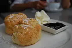 Scones with jam