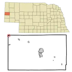 Location of Henry, Nebraska