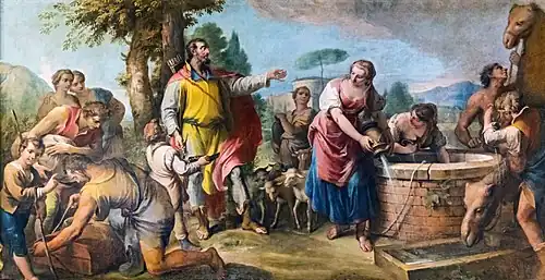 Rebecca at the Well, c. 1745, Scuola Grande dei Carmini, Venice