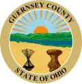 Official seal of Guernsey County