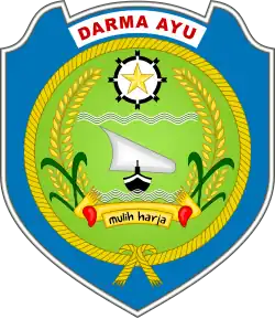 Coat of arms of Indramayu Regency