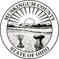 Official seal of Muskingum County
