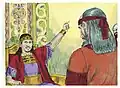 King Josiah ordered Shaphan the scribe to go to the high priest Hilkiah