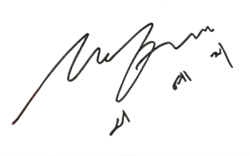 Signature of Seo Yea-ji