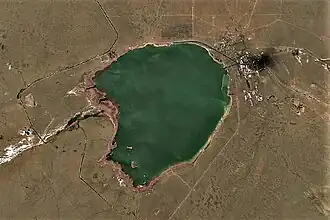 Solnechny in the upper right