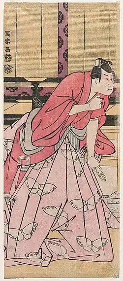 Ichikawa Danjūrō VI as Soga no Gorō Tokimune