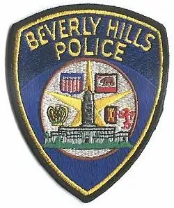 Patch of the Beverly Hills Police Department