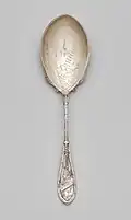 Japanese-style serving spoon, Whiting Manufacturing Co., c. 1874, Dallas Museum of Art