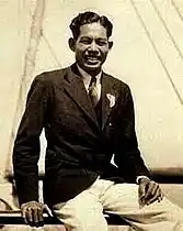 Simeon Toribio, Filipino bronze medalist at the 1932 Summer Olympics in Los Angeles, California.