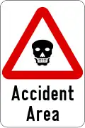 Accident blackspot