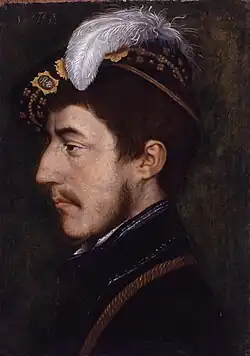 Sir Nicholas Poyntz, after Hans Holbein the Younger (National Portrait Gallery)